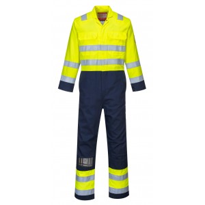 Portwest - Bizflame Work Hi-Vis Anti-Static Coverall - BIZ7