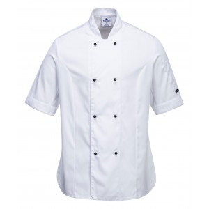 Portwest - Rachel Women's Chefs Jacket S/S - C737
