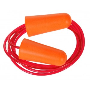 Portwest - Corded PU Foam Ear Plugs (200 pairs) - EP08