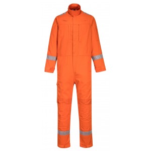 Portwest - Bizflame Work Stretch Panelled Coverall  - FR501
