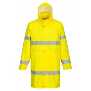 Portwest - Hi-Vis Rain Coat 100cm  - H442