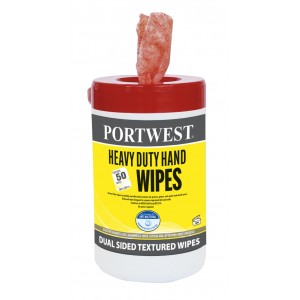 Portwest - Heavy Duty Hand Wipes (80 Wipes) - IW30