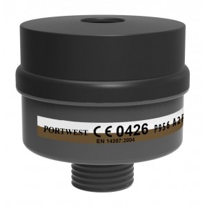 Portwest - A2P3 Combination Filter Universal Thread (Pk4) - P956