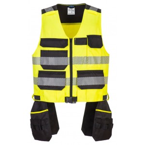 Portwest - PW3 Hi-Vis Class 1 Tool Vest  - PW308