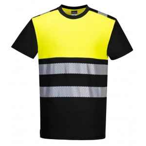 Portwest - PW3 Hi-Vis Cotton Comfort Class 1 T-Shirt - PW311