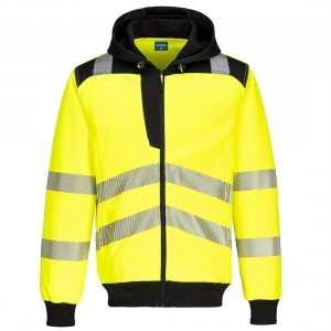 Portwest - PW3 Hi-Vis Zip Hoodie  - PW327