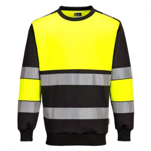 Portwest - PW3 Hi-Vis Class 1 Sweatshirt - PW376