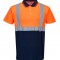 Orange/Navy