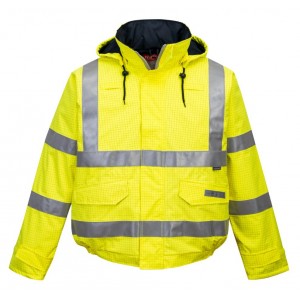 Portwest - Bizflame Rain Hi-Vis Antistatic FR Bomber Jacket - S773