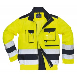Portwest - Lille Hi-Vis Contrast Bomber Jacket - TX50