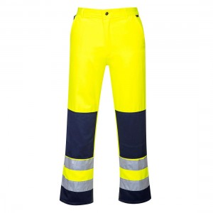 Portwest - Seville Hi-Vis Contrast Work Trousers - TX71
