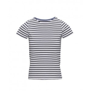 Asquith & Fox - Women's Marinière coastal short sleeve tee - AQ073
