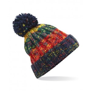 Beechfield - Corkscrew pom pom beanie - BC486