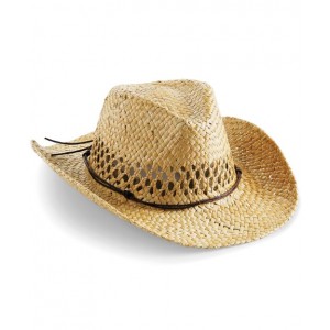 Beechfield - Straw cowboy hat - BC735