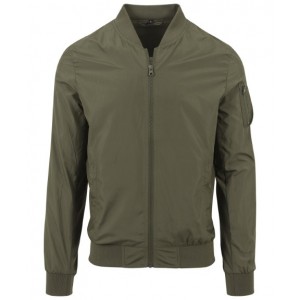 Build Your Brand - Nylon bomber jacket - BY045