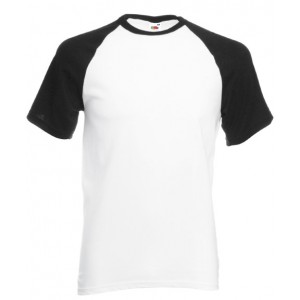 Fruit Of The Loom - Short sleeve baseball T - SS026