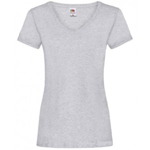 Fruit Of The Loom - Women's valueweight v-neck T - SS047