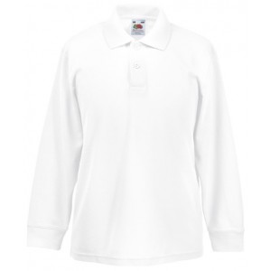 Fruit Of The Loom - Kids long sleeve 65/35 polo - SS320