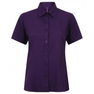 Henbury - Women's wicking antibacterial short sleeve shirt - HB596