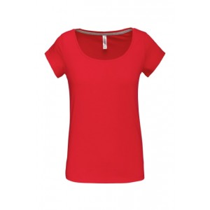 Kariban - Ladies’ boat neck short-sleeved T-shirt - KB384