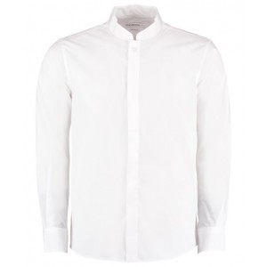 Kustom Kit - Premier Mandarin collar shirt long-sleeved (tailored fit) - KK161