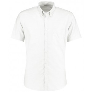 Kustom Kit - Slim fit workwear Oxford shirt short sleeve - KK183
