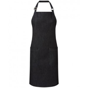 Premier - Cotton denim bib apron, organic and Fairtrade certified - PR113