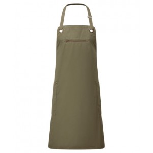 Premier - Premier 'Barley' contrast stitch sustainable bib apron - PR121 - PR121