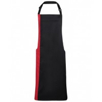 Premier - Contrast bib apron - PR162