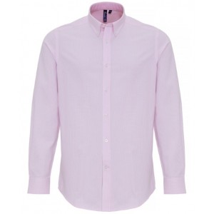 Premier - Cotton-rich Oxford stripes shirt - PR238