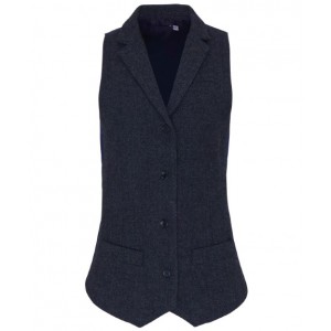 Premier - Women's herringbone waistcoat - PR626