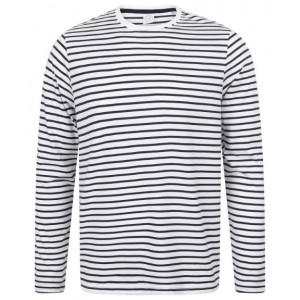 Sf - Unisex long-sleeved striped T - SF204