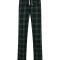 Navy/Green Check