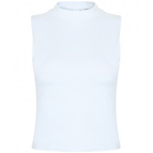 Sf - Women's high neck crop vest - SK170