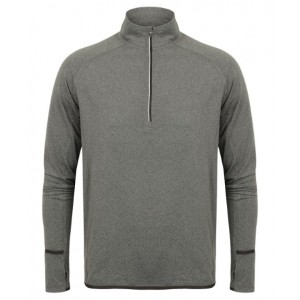 Tombo - Long-sleeved ¼ zip top - TL562