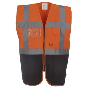 Yoko - Multifunctional executive hi-vis waistcoat (HVW801) - YK002