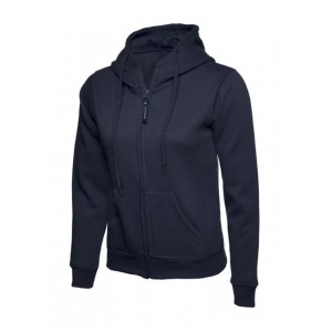 Uneek - Ladies Classic Full Zip Hooded Sweatshirt - UC505