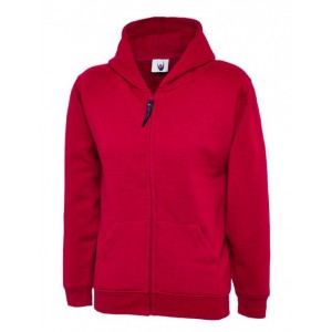 Uneek - Childrens Classic Full Zip Hooded Sweatshirt - UC506